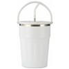 KESOTO Borraccia Termica Acciaio Inox 4L Isolata Sottovuoto a Doppio Strato Caraffa Termica con Bocchetta Diretta E Cannuccia Secchiello Isotermico con, Bianco, 4000ml