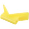 minkissy Rullo per Carrello Barca V-shaped in Gomma Gialla per Rimorchio Nautico | Riduce Attrito, Resistente ai Raggi UV e Corrosione, Accesso Frequente