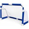 Hellery Porta da Calcio Pieghevole Portatile Porta da Calcio Durevole Attrezzatura per Bambini, color to 2, 4 2.5ft