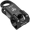 DUANSIYU Attacco Manubrio MTB Attacco Manubrio Bici da Strada Corto in Alluminio 50 mm/70 mm Nero Opaco(50mm)