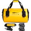 AFISHTOUR Borsone impermeabile da 40 litri per moto, con cinghie per sedile posteriore, borsa impermeabile arrotolabile per kayak, rafting, canottaggio, campeggio, viaggi, spiaggia, Giallo, Large