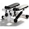 Generic Mini stepper portatile - Stepper compatto Twist con LCD, resistenza regolabile per fitness a casa e allenamenti cardio