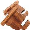 TOYANDONA 2 Pezzi Supporto da Parete in Legno per Snowboard e Skimboard, | Fessure Regolabili, Bordi Arrotondati, Fori Preforati, Finitura Liscia