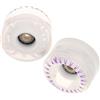 ULDIGI Ruote Luminose in Pu Trasparente 2 Pezzi per Pattini a Rotelle | Skateboard e Quad, Uso Indoor e Outdoor, Scorrimento Fluido, Design Flash