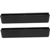Gatuida 2 Pezzi Gancio per Sedile Barca Barca Gonfiabile PVC Design a 3 Fori Nero per Dinghy e Kayak Gonfiabili per Viaggio