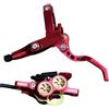 LongTing Freno a Disco Idraulico 4 pistoncini 900/1700mm pastiglie Freno | Pressione olio AM DH strada MTB disco ultraleggero br 4 pistoncini in resina