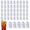 Generic Sacchetti per ghiaccio | 50 pezzi resistenti alle basse temperature