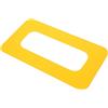 RORPOIR Patch Connettore per Box Pinna da Surf 9 Pollici PVC Giallo