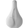 Elchuiaby Morbido silicone Bike Seat Cover 28 cm ammortizzante (bianco grigiastro)