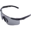 BuyWeek Occhiali da Ciclismo, Occhiali da Sole Sportivi Antivento Occhiali da Bici per MTB Corsa (Nero)