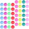 CIMAXIC 50 Pezzi Palline da Ping Pong Colorate, Palline da Ping-Pong, Pp Senza Cuciture, 40mm, Mix Colori, per Locali di Intrattenimento e Giochi per Gatti Colore Casuale