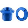 ZEPFJHE Peso Bike Manovella Braccio Copertura Laterale Strumento Leghe di Alluminio, Blu