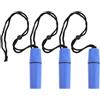 FESTFENDS 3 Pezzi Contenitore per Kayak Blu, Box Compatto con Tappo a Vite