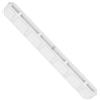 Healvian Scatola delle Pinne per Surfboard, Supporto Pinna Singola, PVC Bianco, Fessura Lunga Quadrata 10,5 Pollici/26,67 Cm, Facile Installazione, per Spiaggia e Allenamento