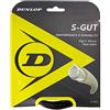 Dunlop Sports Dunlop 624837 Corda da Tennis S-Gut Black, 12 m, Set 132 mm, 1 Pezzo