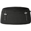 Fzaqwen da Corsa Sportivo Cintura Sport per Corsa con Profilo Sagomato Anti-movimento Tasche con Cerniere Frontali Centrale Tessuto Traspirante Poliestere, Array, Nero, XL