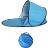 ZEPFJHE Easy Setups - Tenda da spiaggia automatica aperta e chiusa per le estati, colore: blu