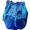Qianly Borsa Palla Sacca Zaino Custodia Velluto con Coulisse E Ricamo Cordino Lungo per