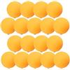 SHINEOFI Palline Ping Pong per Pratica Giocatori, 60 Pezzi in Plastica con Foro, Gialle, per Macchina Allenamento