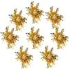JOINPAYA 8 Pezzi Poms Cheerleading Oro Bracciale, Plastico | Piccoli, Brillanti, Design da Polso Facile, per Drill Team e Danzatori