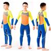 AMONIDA Muta da Sub in Neoprene per Ragazzi a Maniche Lunghe per Bambini, Calda per il Nuoto, il Surf, lo Snorkeling, le Taglie Leggere XS-S-M-L-XL (M123 4 dimensioni)