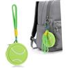 OSOLADY Portachiavi Pvc Cartone in Sportivo Portamonete Tennis per Zaini