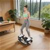 GIDRLL Rock Stepper per la casa, con display LCD, pedali antiscivolo, fasce per esercizi e tappetino, movimento laterale 3D a basso impatto, per gambe, glutei, pancia e cardio, fino a 100 kg