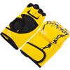 Housoutil Guanti da Boxe Professionali Mezza Dita in Pu Resistenti e Imbottiti Spugna, per Allenamenti di Muay Thai e Fitness, Facili da Indossare