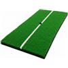 Fonowx Tappetino da Golf per Allenamento Swing Tappeto Pratica con Guida Allineamento Impatto Pulito Tappeto Compatto Resistente a Uso Ripetuto Adatto per Principianti Allenamento 30x60cm