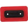 CIMAXIC Supporto per Pinna da Paddle Board in PVC con Base di Ricambio, Resistente alla Corrosione Marina, per Tavole da Surf e Paddleboard Gonfiabili, Rosso