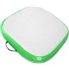 UPALDHOU Materassino Gonfiabile, Tappetino Gonfiabile 66x66 Cm Verde | PVC Spesso, Gonfiaggio Rapido, Pieghevole e Portatile, Ideale Ovunque