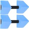 ifundom 2 Pezzi Manubri Acquatici Triangolari Blu in Eva, Coppia | Esercizi in Acqua e Acquagym, Assorbimento Ridotto, Resistenza Elevata, Supporto per Obliqui e Addome