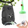 Generic Borsa da doccia portatile da campeggio solare - 20L con soffione doccia, cortile
