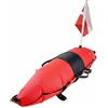 Baoblaze Immersione Boa Segnasub di Superficie Galleggiante Indicatore TPU Flessibile Gonfiabile per Maggiore in Acqua Leggera da Trasportare Adatta a