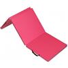 harayaa Tappetino Fitness Pieghevole Tappeto, Rosa Intenso, Tappetino Pieghevole A Tre Sezioni In Pelle Spessa 180 60 5cm
