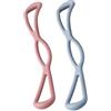 RORPOIR Pilates Bar 2 Pezzi in Tpe, Barra Fitness Elastica per Allenamento | Leggera ed Elastica, per Home Exercise e Molte Attività Sportive, Set da 2 Pezzi