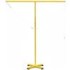 Baoblaze Gioco di Lancio Anelli da Esterno Stand Anelli da Lancio Cornice Cerchio Regolabile Corda Lunghezza Variabile Costruzione in Ferro Pieghevole Adatto