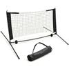 Baoblaze Rete Pickleball Portatile Rete da Pickleball Rete da Allenamento Rete da Gioco Rete da Campo Pieghevole con Borsa Stabilità con Barra Centrale Facile
