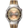 Huawei WATCH GT6 Pro 46Mm (Atum-B29W), Cinturino Intrecciato Marrone