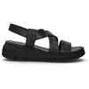 VARIOPINTO Sandalo donna nero in pelle