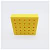 Wodsty Scatola per mandrino filettato M8 (25 fori) | In plastica con 12, 25 o 30 fori per strumenti di riparazione e trapani, colore giallo, stabile