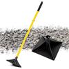 Generic Pestello manuale in acciaio resistente, compattatore manuale per terreno | Impugnatura in gomma antiscivolo, rivestimento resistente alla ruggine per vialetti, patio, giardino