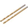 Draper 2 punte da trapano rivestite in nitruro di titanio HSS, 2,0 mm, 08860, per acciaio, metalli non ferrosi, legno e plastica dura