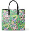 John Richmond Borsa a Mano Pelle Vera Nera Elegante Donna 34x32x12,5 cm con Tracolla Regolabile