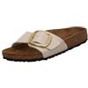 Birkenstock 940153 Madrid pearl white, Birko Flor Graceful PIANELLE Donna, White EU 35