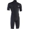 ION Element 2/2 Shorty Short Sleeve Back Zip men Black, 48/S