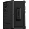 OtterBox Custodia Defender Series per Samsung Galaxy S22 Ultra (solo), con clip di fissaggio inclusa, protezione antimicrobica e fornita in confezione non destinata alla vendita al dettaglio, nero