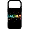 Everly Figlia Sorella idee regalo di com Custodia per iPhone 17 Pro Max Everly - Bellissimo nome con farfallas
