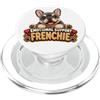 Cute Funny Stuffed Animal Stuffie Stuffy Supporto emotivo Bulldog francese Frenchie Ragazzi Ragazze Bday PopSockets PopGrip per MagSafe