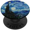 Van Gogh Souvenirs & Apparel Van Gogh Notte Stellata Belle Arti Pittura Impressionismo Arte PopSockets PopGrip Adesivo